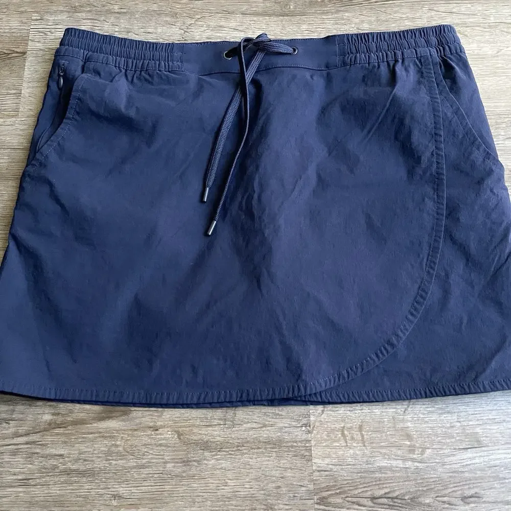 Eddie Bauer Tulip Hem Skort‎ Tennis Pickleball Sports Lined Golf Size Large
